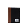 HERSCHEL HSC S424 Raynor Passport Holder-Black/Tan