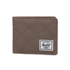 HERSCHEL HSC S424 Roy RFID Wallet-Brindle Quilted