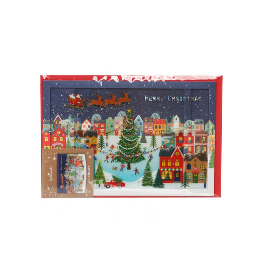 HALLMARK Xmas Card Pop Up - Xmas Village  (20g)