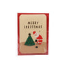 GREETING LIFE Xmas Card Pop Up - Cute Santa  (10g)