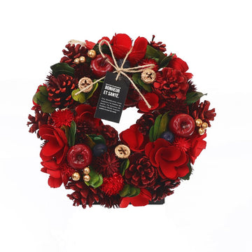 PASEO Xmas Wreath (M) Red  (240g)