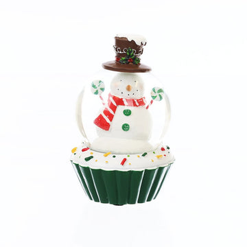 ART PRINT APJ - Cupcake Snow Globe (Snowman A)  (350g)