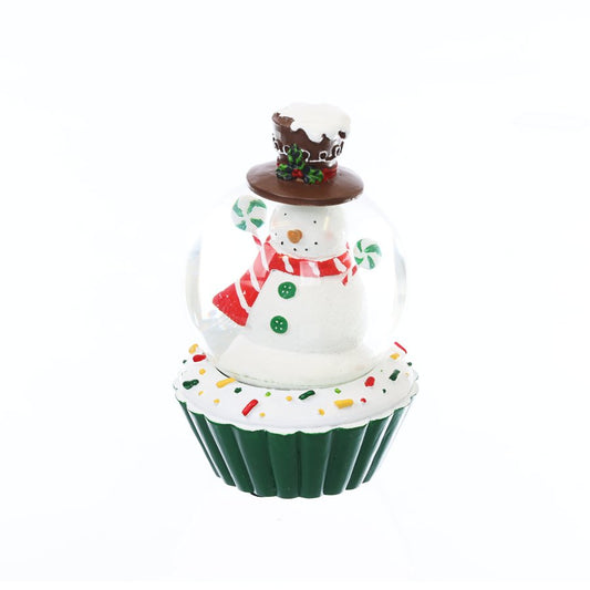 ART PRINT APJ - Cupcake Snow Globe (Snowman A)  (350g)