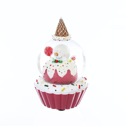 ART PRINT APJ - Cupcake Snow Globe (Snowman B)  (350g)