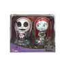 HOT TOYS Jack Skellington and Sally (Sitting) Cosbaby (S) Collectable Set
