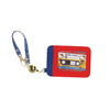 SANRIO Pass Case Card Holder with Reel Hello Kitty