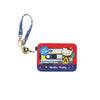 SANRIO Pass Case Card Holder with Reel Hello Kitty