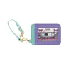 SANRIO Pass Case Card Holder with Reel Kuromi