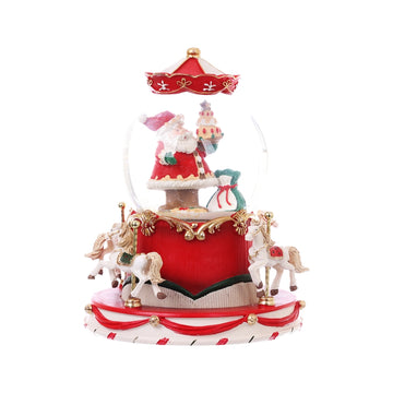 MARKS Snow Globe Music Ledmerry-Go-Round  (1237g)