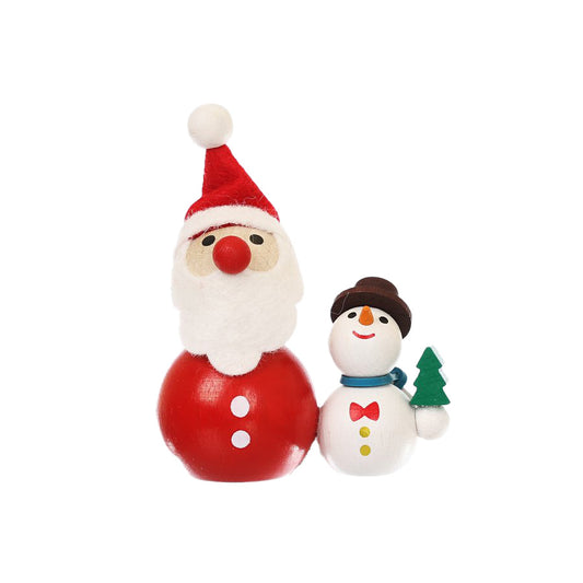 MARKS Palm-Sized Doll Santa Claus Pairsnowman (29g)