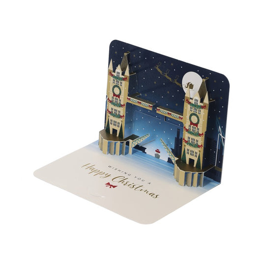 ARTFILE Xmas Card Pop Up - Tower Bridge