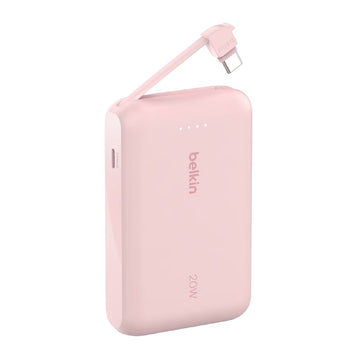 BELKIN BELKIN 10000MAH 外置充電器帶USB-C充電線 粉紅色