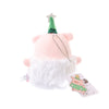 TOYZEROPLUS LuLu the Piggy Christmas - Lovely Snowball Lu Plush Keychain (white ver.)