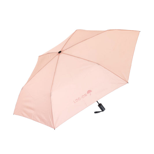 LOG-ON ASC 53CM 自動安全輕型折疊遮_粉紅色