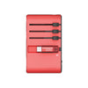 MOMAX 1-World 70W GaN Travel Adapto - Zaku Red