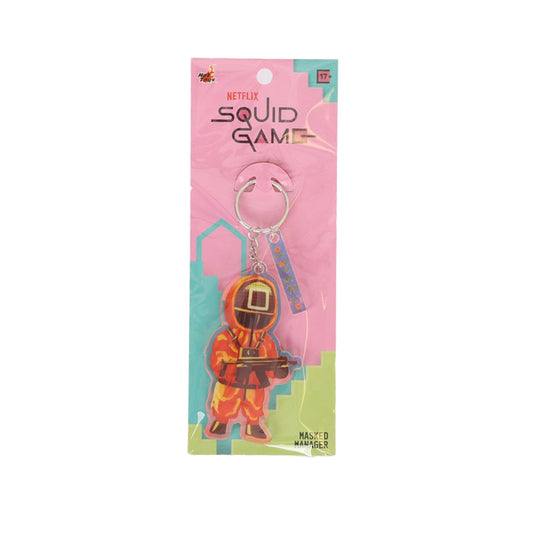 HOT TOYS Squid Game - Masked Manager Acrylic Keychain