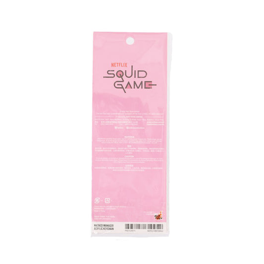 HOT TOYS Squid Game - Masked Manager Acrylic Keychain