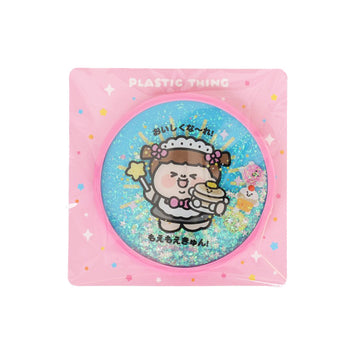 FATTY Plastic Thing 流沙杯墊 - 女僕為食妹