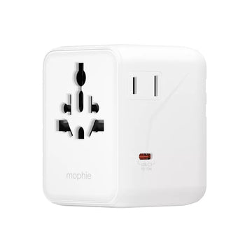 MOPHIE Essential Travel Adapter 70W - White