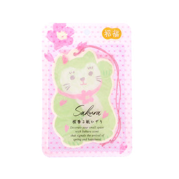 GPP Sakura Fragrance Paper Air Freshener - Cat  (15g)