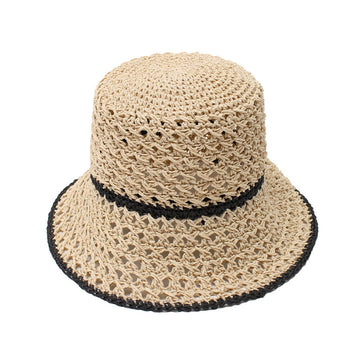 SENBADO Line Open Paper Hat 434-2973 Light Beige  (125g)