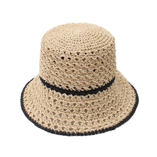 SENBADO Line Open Paper Hat 434-2973 Light Beige  (125g)