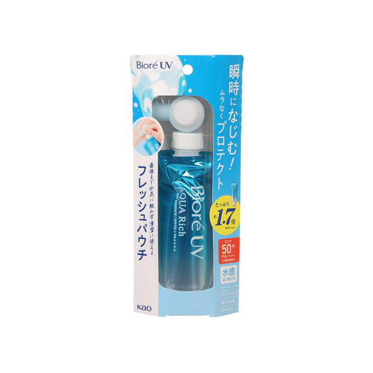 BIORE UV Aqua Rich Watery Essence Fresh Pouch SPF50+ PA++++  (120g)