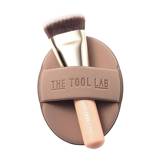 THETOOLLAB THE TOOL LAB 超緊密亮澤雙效粉撲+掃組合  (35.5g)