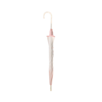 W.P.C. Wavy Plastic Long Umbrella- Off White  (340g)
