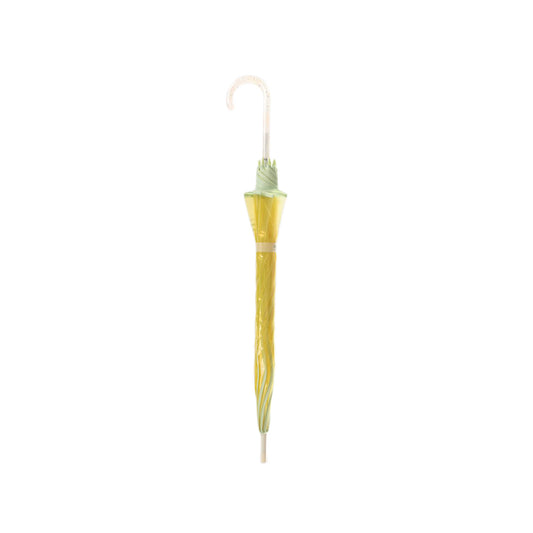 W.P.C. Wavy Plastic Long Umbrella- Yellow  (340g)
