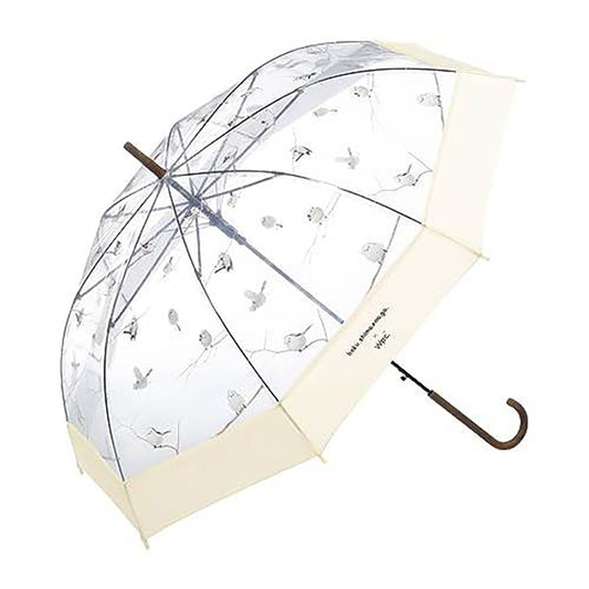 W.P.C. Boku Plastic Long Umbrella-Off White  (390g)