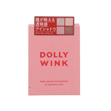 KOJI KOJI DOLLY WINK 純色眼影 01 浪漫粉紅  (3.5g)