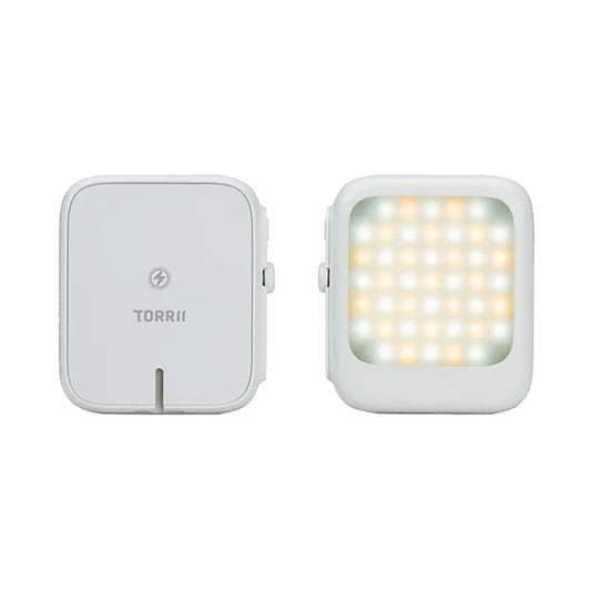 TORRII Luna Led Magnetic 5000mAh (18.5 WH) Wireless Powerbank White