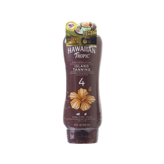 HAWAIIAN TROPIC 夏威夷古銅助曬乳SPF4  (236mL)