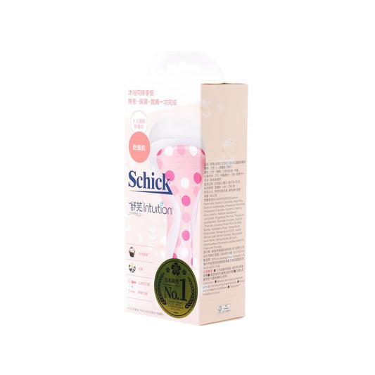 SCHICK 舒適舒芙仕女除毛刀連二刀片 (紅波點-特別版)  (137g)