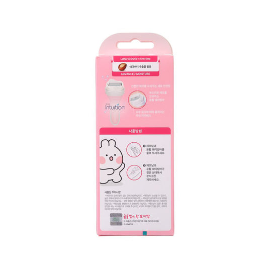 SCHICK Schick Intuition Advanced Moisture Kit 1 (Bearzzing & Rabbitzzing Edition-Pink)  (100g)