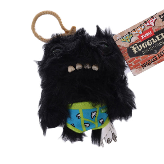 PAKA TOYS Fuggler Key Ring S4 Wide Eyed Weirdo Black