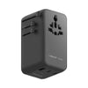 MOMAX 1-World2+ 100W Travel Adaptor-Black