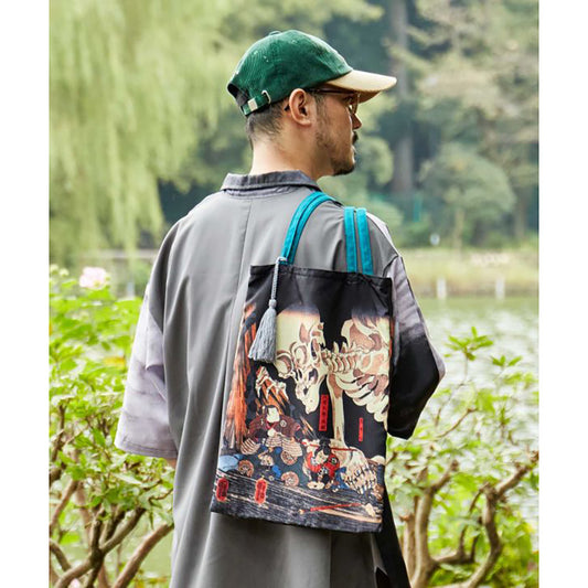 AMINA S25 Amina Ukiyoe Tote - Dokuro  (176g)
