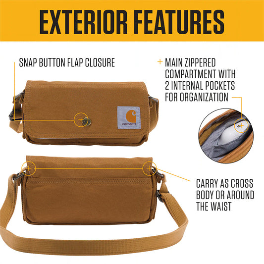 CARHATT Crossbody Horizontal Bag - Port