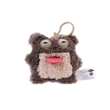 PAKA TOYS Fuggler Key Ring S5 Scaresome Square Bear (Brown)
