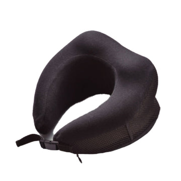 GOWELL Memory Foam Neck Pillow - Black  (259g)