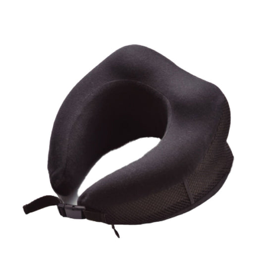 GOWELL Memory Foam Neck Pillow - Black  (259g)