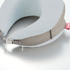 GOWELL Memory Foam Neck Pillow - Light Blue  (259g)