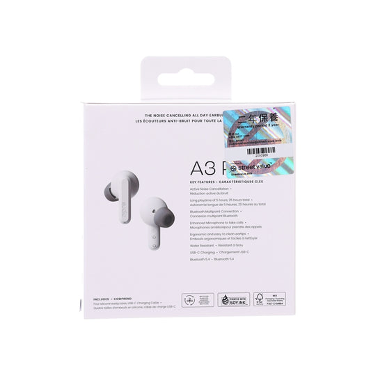 SUDIO A3 Pro True Wireless Earphone - White