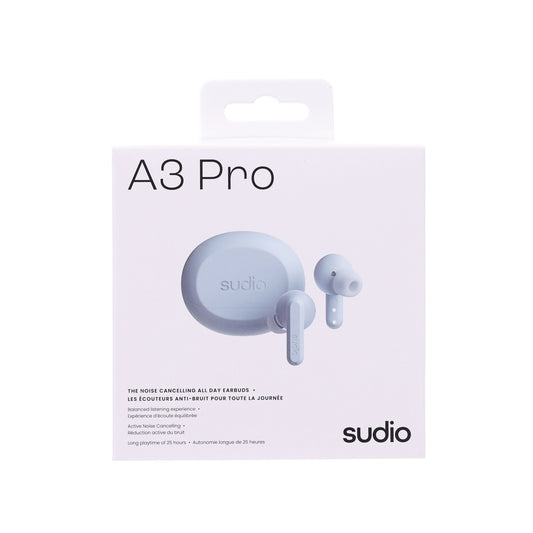 SUDIO A3 Pro True Wireless Earphone - Blue