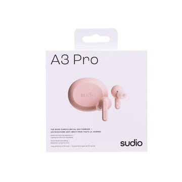 SUDIO A3 Pro True Wireless Earphone - Pink