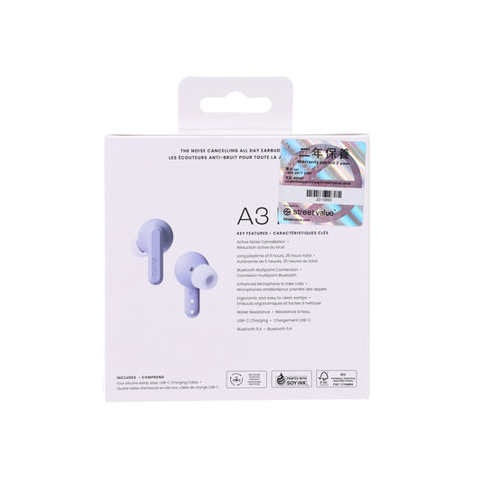 SUDIO A3 Pro True Wireless Earphone - Purple
