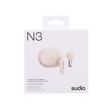 SUDIO N3 True Wireless Earphone - Sand