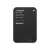 MOMAX 1-Power Q.Pass Qi2 5000mAh 磁吸無線外置充電器 - 黑色